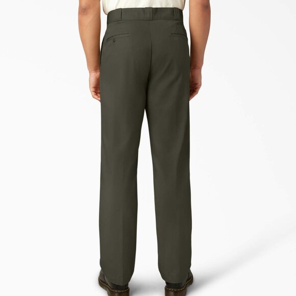 LIKE NEW Dickies Original 874 Olive Green Work Pants SZ 38x32 - Picture 5 of 7
